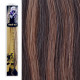 SHE by Socap Hair Extensions Τούφα 100% Φυσική Τρίχα HEX8000L Ίσια Μαλλιά Δίχρωμη No. 2.17 10τμχ