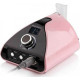 Nail Drill Pro Set ZS-711 Επαγγελματικός Τροχός Νυχιών Ρεύματος 35000rpm με Πεντάλ σε Ροζ Χρώμα 65W