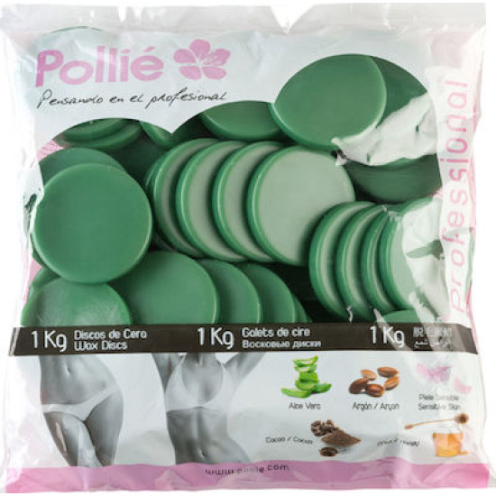 Eurostil Pollie Wax Discs Aloe Vera 1000gr